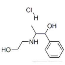 Benzenemethanol, a-[1-[(2-hydroxyethyl)amino]ethyl]-,hydrochloride (1:1) CAS 63991-20-8